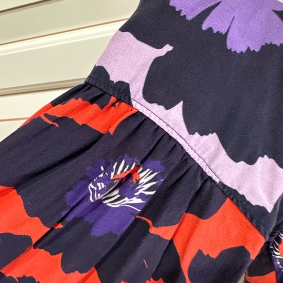 Maeve Anthropologie Neck-Tie Silk Blouse (101) - Picture 7 of 8